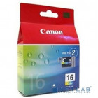 Картридж BCI-16C/9818A002 цветной Canon 2шт