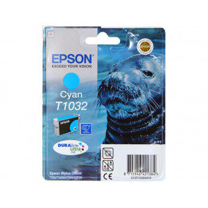 Картридж увеличенный Epson T10324A10 Cyan
