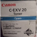 Тонер C-EXV20 С/0437B002 Cyan Canon